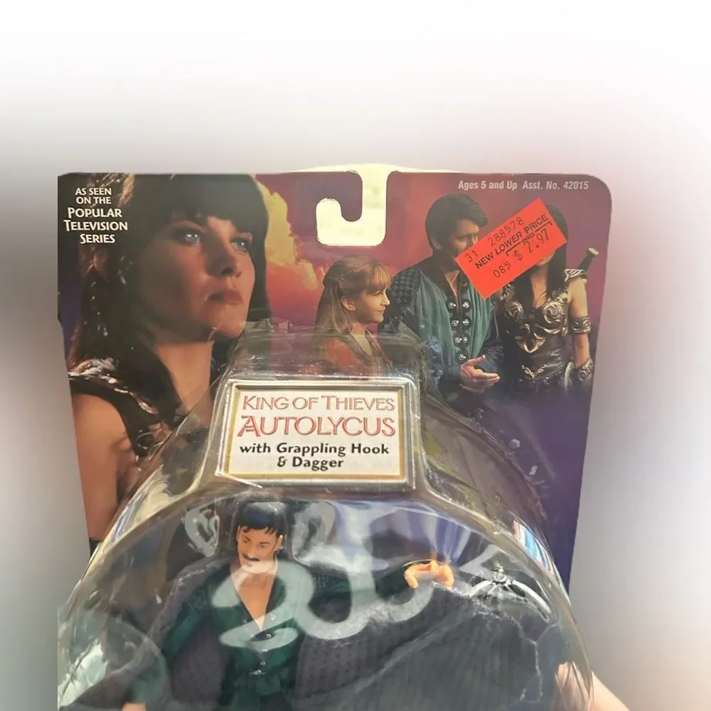 Xena Warrior Princess KING OF THIEVES AUTOLYCUS  (1998) Toy Biz Action Figure